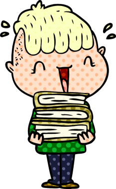 Bir insan tarafından çizilmiş mutlu çocuk.