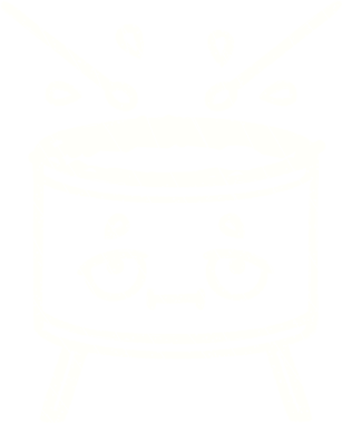 Bir insan tarafından çizilen Davul Tebeşiri Vurma