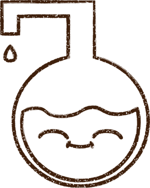 Bilim Deneyi Kömür Çizimi Bir insan tarafından çizildi