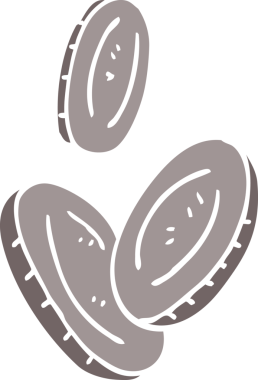 Bir insan tarafından çizilen karalama parası.