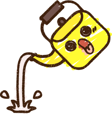 Bir insan tarafından çizilen Çaydanlık Tebeşiri