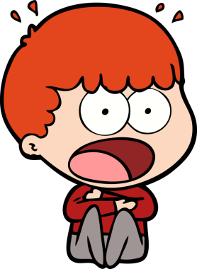 Bir insan tarafından çizilmiş bir karikatür.