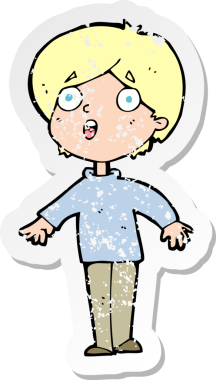 Bir insan tarafından çizilmiş bir karikatürün gerilimli çıkartması şaşırttı.