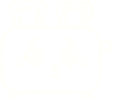 Bir insan tarafından çizilen tost makinesi tebeşiri