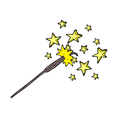 Bir insan tarafından çizilmiş serbest çizgi film maytap.