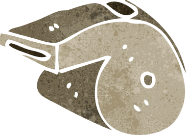 bir insan tarafından çizilmiş çizgi film düdüğü