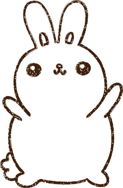 Bir insan tarafından çizilmiş Tavşan Kömürü