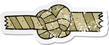 Bir insan tarafından çizilmiş bir karikatür yapıştırması.