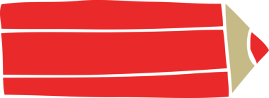 Bir insan tarafından çizilmiş karalama renkli kalem.