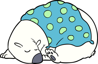 çizgi film kutup ayısı bir insan tarafından çizilmiş.