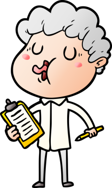 Bir insan tarafından çizilmiş çizgi film şarkıcısı.