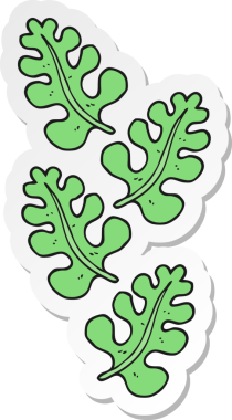 Bir insan tarafından çizilmiş bir karikatür etiketi.