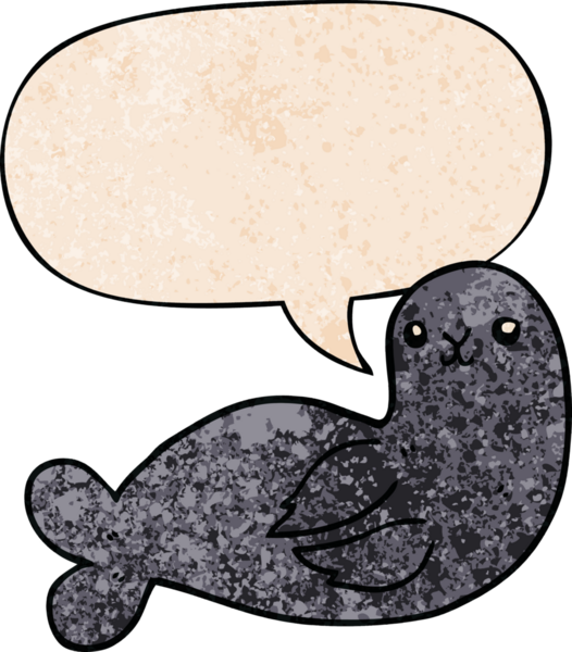 bir insan tarafından çizilmiş eski moda konuşma baloncuklu karikatür mührü.