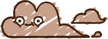 Bir insan tarafından çizilen Yağmur Bulutu Tebeşiri