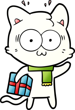 Bir insan tarafından çizilmiş, sürpriz bir çizgi film.