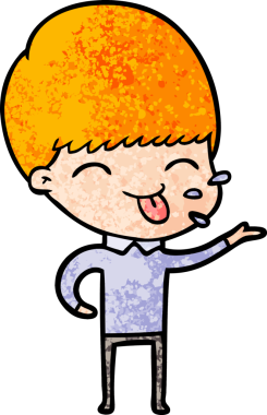 bir insan tarafından çizilmiş kaba bir adam.