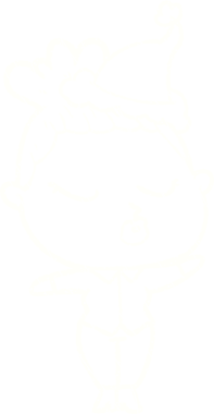 Bir insan tarafından çizilen Şenlikli Patron Tebeşiri