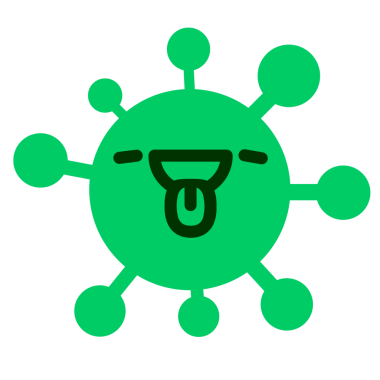 Bir insan tarafından çizilmiş tatmin edici bir virüs