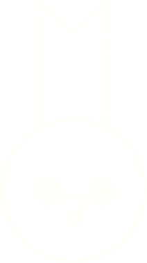 Bir insan tarafından çizilen Altın Madalya Tebeşiri