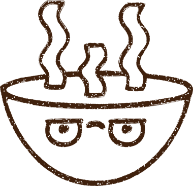 Bir insan tarafından çizilen Sıcak Pirinç Kömürü