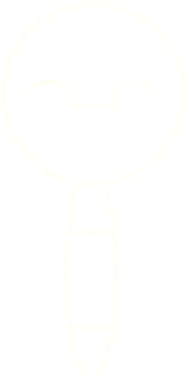 Bir insan tarafından çizilen Büyüteç Tebeşir Çizimi