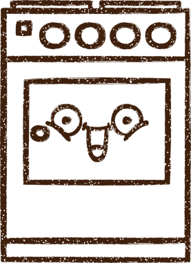 Bir insan tarafından çizilmiş fırın kömürü.