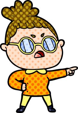 Bir insan tarafından çizilmiş bir karikatür.