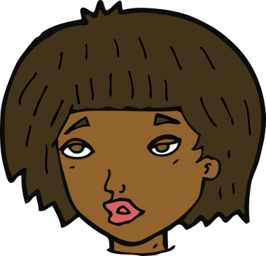 Bir insan tarafından çizilmiş bir karikatür.