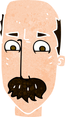 Çizgi film bir insan tarafından çizilmiş yaşlı bir adamı rahatsız ediyor.