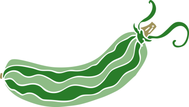 Bir insan tarafından çizilmiş karalama salatalığı.