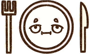 Bir insan tarafından çizilmiş Akşam Yemeği Tebeşiri