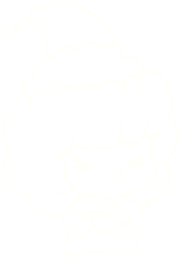 Bir insan tarafından çizilen Şenlikli Kadın Tebeşiri