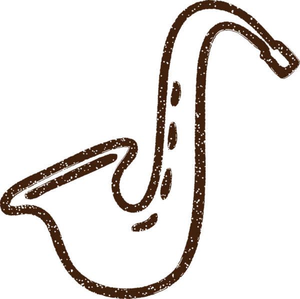 Saksafon Kömürü Bir insan tarafından çizilmiş