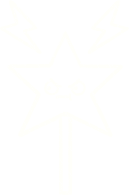 Bir insan tarafından çizilen sihirli değnek tebeşiri