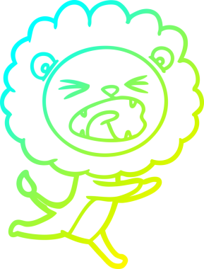 Bir insan tarafından çizilmiş, çizgi film karakteri.