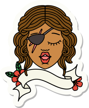 Bir insan tarafından çizilmiş düzenbaz bir karakterin çıkartması.