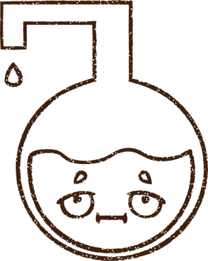 Bilim Deneyi Kömür Çizimi Bir insan tarafından çizildi