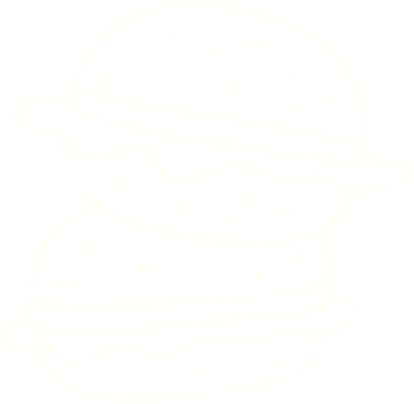 Bir insan tarafından çizilen sandviç tebeşiri