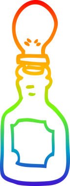 Bir insan tarafından çizilmiş pipetli çizgi film yağ damlatıcısının çizimi.