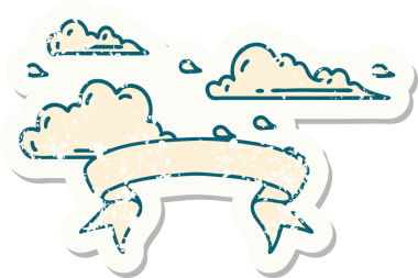 Bir insan tarafından çizilmiş eski bir dövme stili.