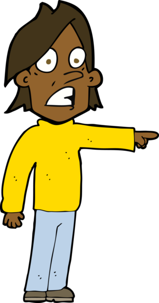 Bir insan tarafından çizilen karikatür adamı şaşırttı