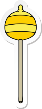 Bir insan tarafından çizilmiş tuhaf bir el etiketi.