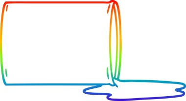 gökkuşağı gradyanı çizimi bir insan tarafından çizilmiş zehirli bir çizgi