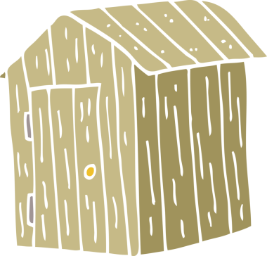 Bir insan tarafından çizilmiş ahşap ahşap ahşap karalama.