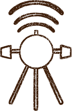 Uydu Kömürü Bir insan tarafından çizilmiş