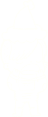 Bir insan tarafından çizilen Noel Kadın Tebeşiri