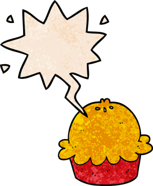 bir insan tarafından çizilmiş eski moda konuşma baloncuklu çizgi film turtası