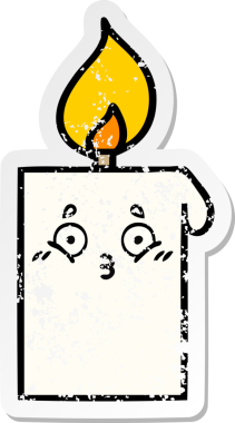 Bir insan tarafından çizilmiş şirin bir çizgi filmin sıkıntılı çıkartması.