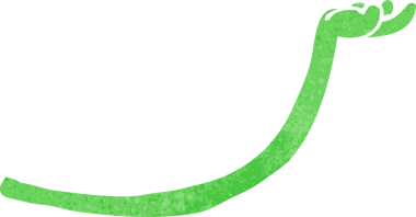 Bir insan tarafından çizilmiş bir canavar kolu.