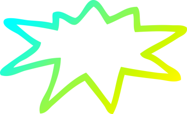 Bir insan tarafından çizilmiş bir karikatür çizimi.